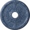 Ekena Millwork Antioch Ceiling Medallion (Canopies up to 3 1/2"), 18"OD x 3 1/2"ID x 1 3/8"P, Americana Crackle CM18SEAMC - alternate 1